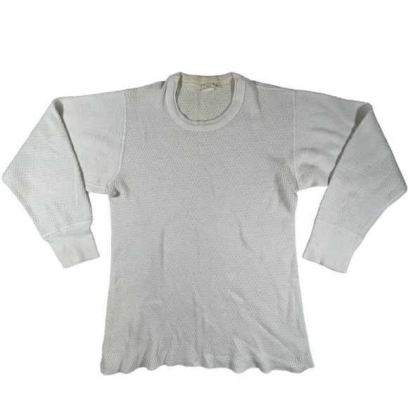 jcpenney Shirts Vintage Thermal Long Underwear Shirt Long Sleeve